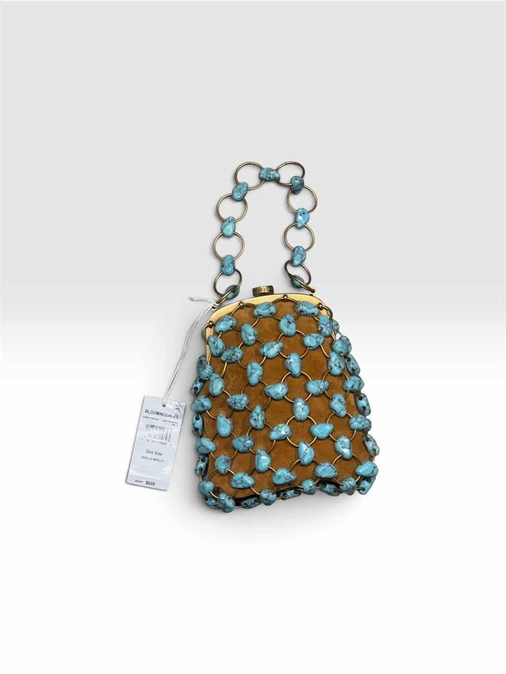 CULT GAIA BRIELLE WRISTLET IBIZA TURQUOISE MULTI NWT